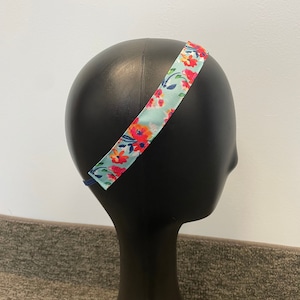 Non-slip, Athletic Hair band, Workout Headband, Velvet backed Headband, No Slip Hairband
