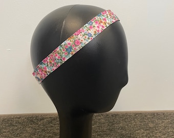 Non-slip, Athletic Hair band, Workout Headband, Velvet backed Headband, No Slip Hairband