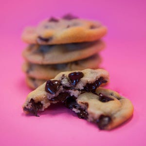 Galletas con chispas de chocolate
