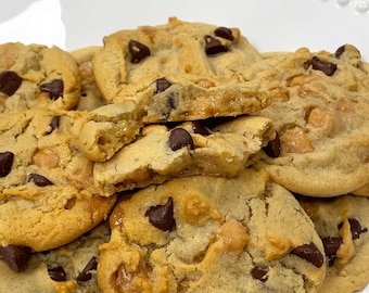 Sea Salted Caramel Chocolate Cookies