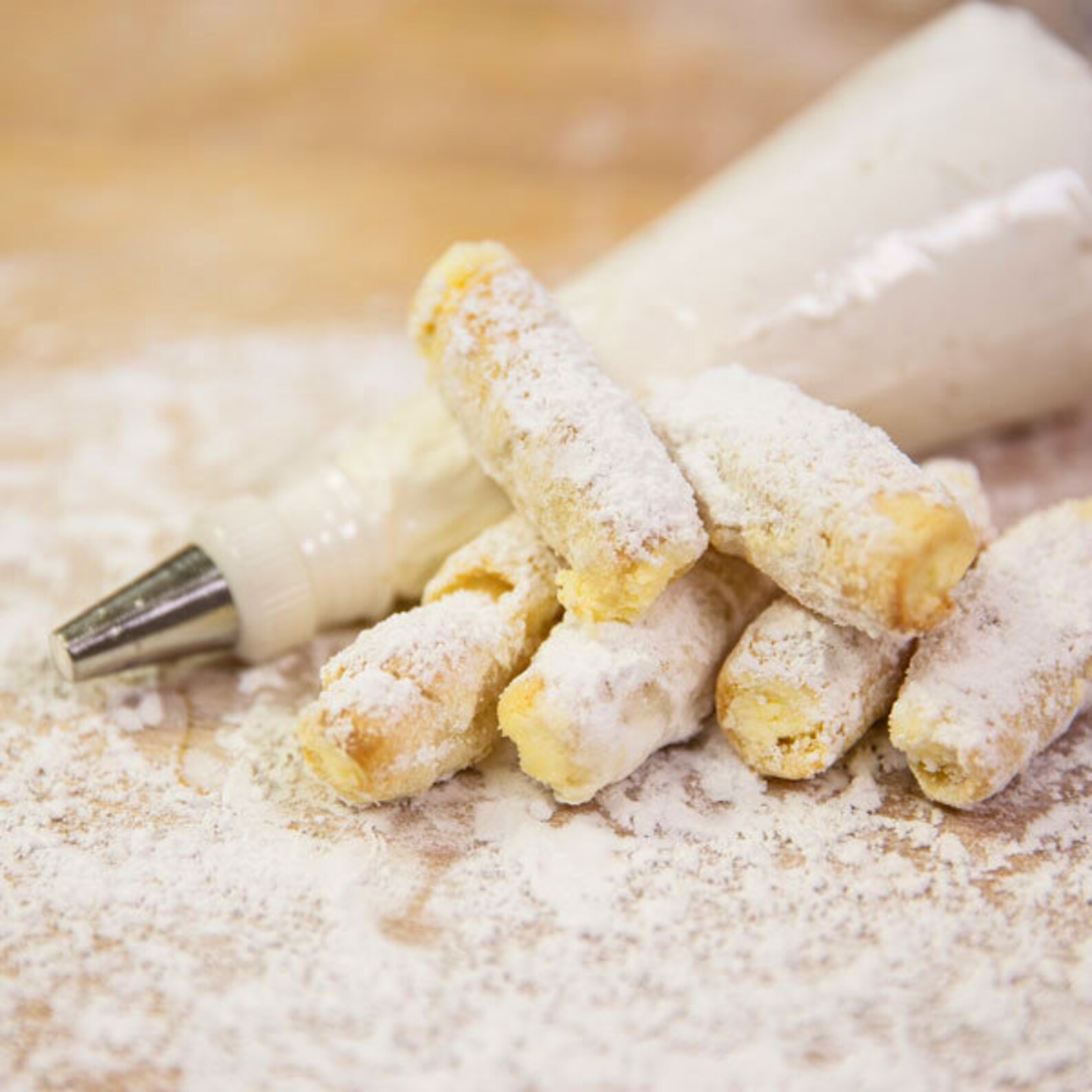 Clothespins Lady Locks Fingers Cream Horns Etsy