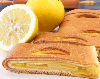 Lemon Cream Kolachi Roll