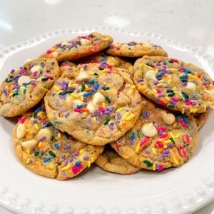 Easter Sprinkle Sugar Butter Cookies