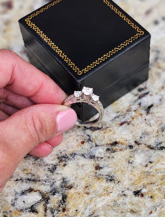Diamond Engagement Ring - image 4