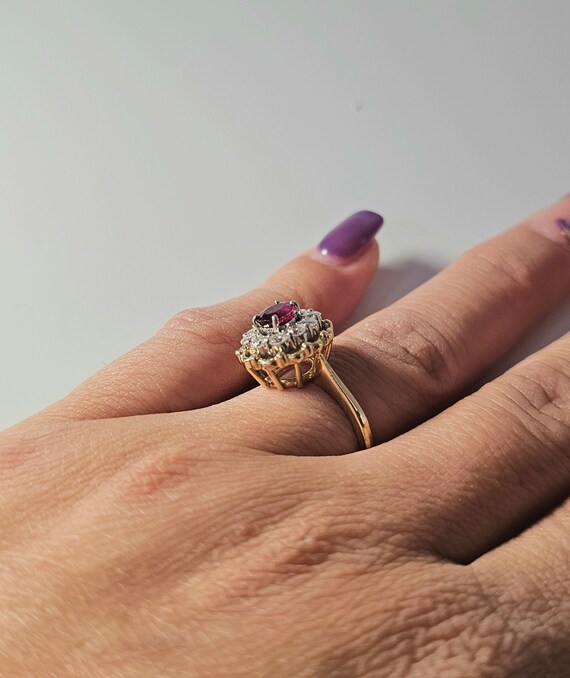 Ruby Diamond Ring - image 9