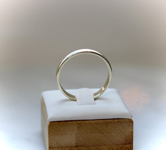Solid Gold Wedding Band - image 2