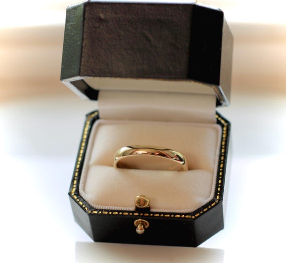 Solid Gold Wedding Band - image 1