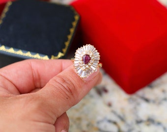 RUBY Engagement Ring
