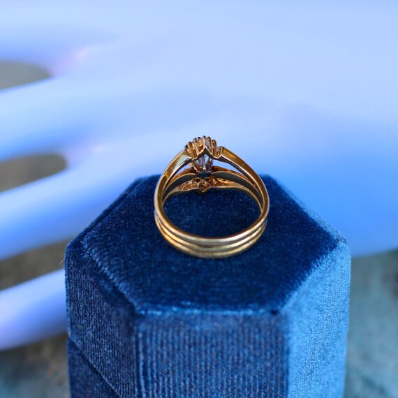 Diamond Wedding Set Ring - image 9