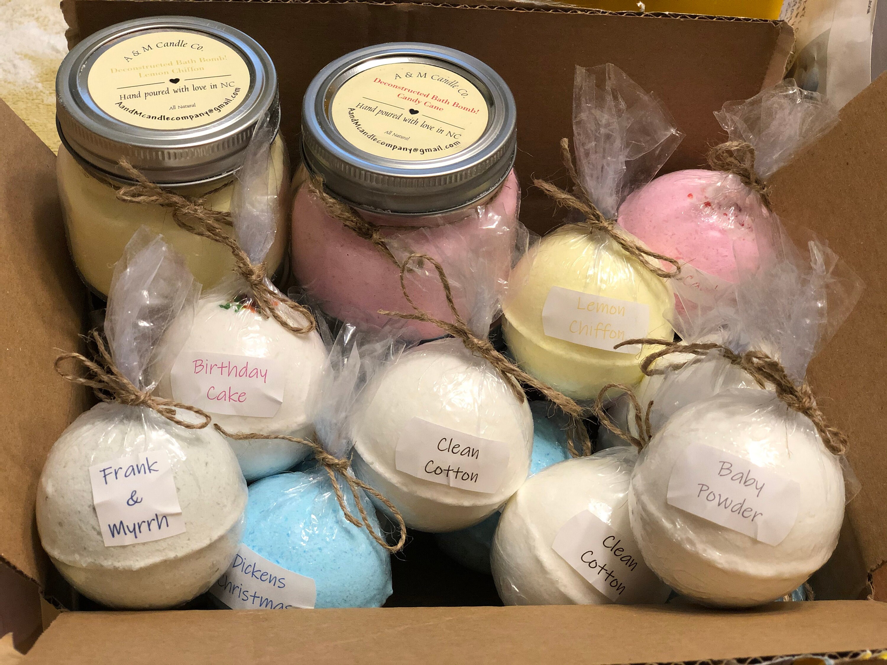 Adorable Bath Bombs and Deconstructed Bath Bomb Jars Etsy