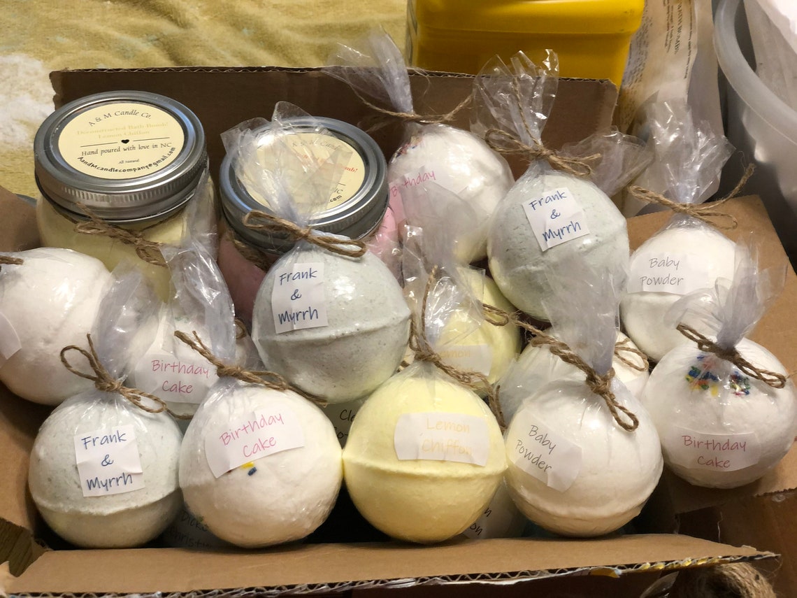 Adorable Bath Bombs and Deconstructed Bath Bomb Jars Etsy
