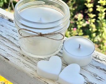 Heart Shaped Amazing Gender Reveal Tealight Candle's!!! Perfect Announcements!