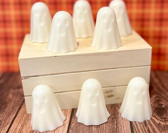 Bedårande Ghost Wax Melts – Anpassningsbar färg och doft – 8-pack (totalt 137 ml)