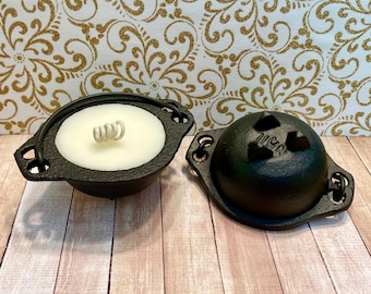 Cauldron Candle! Clean-Burning & Hand-Poured w/ Love!