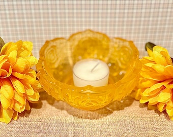 Yellow Resin Bowl