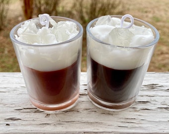 Iced Coffee Shot Candle!-Clean-Burning & Hand-Poured with Love!