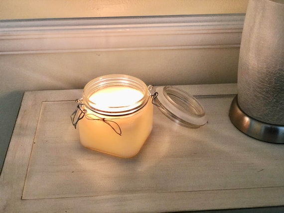 Glass Apothecary Jar 14 by Quick Candles