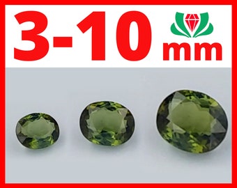 Green Tourmaline Oval, 3-10mm, Natural Tourmaline, Tourmaline, Tourmaline Stone, Tourmaline Gemstone, Tourmaline Gem, Tourmaline Mineral