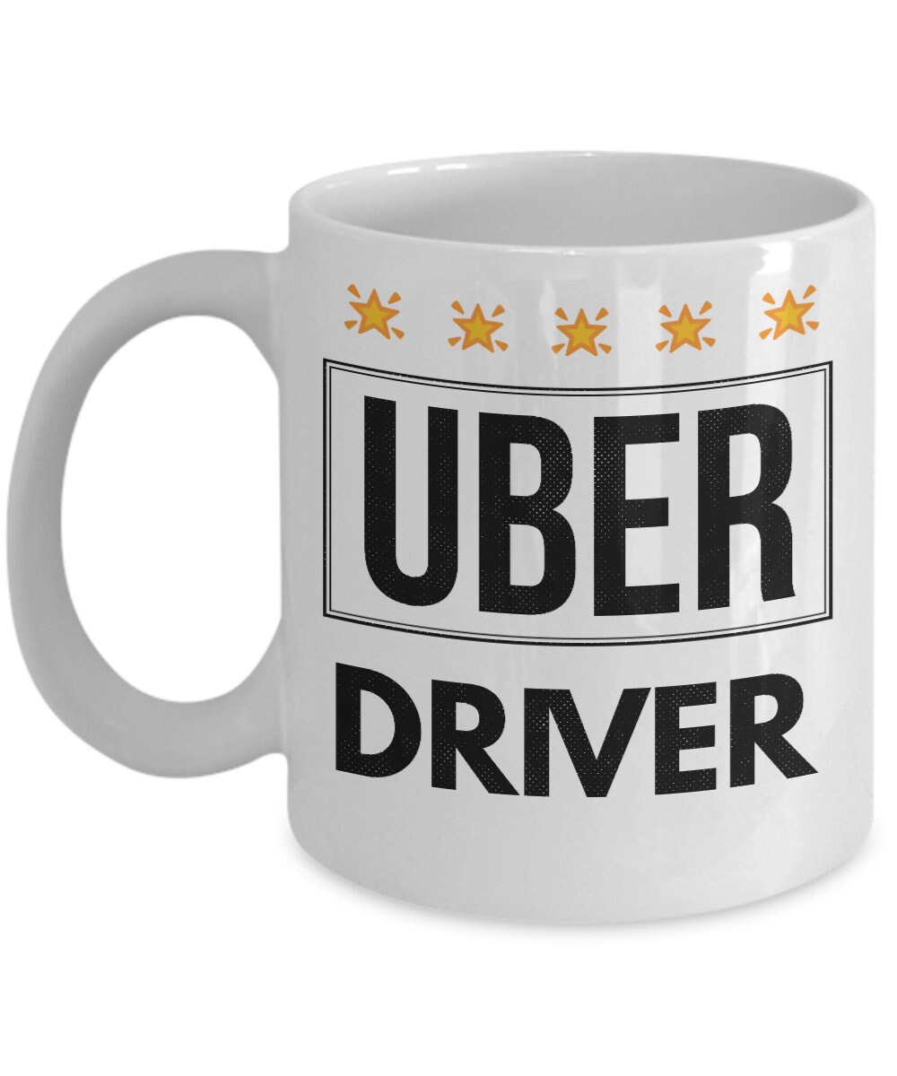 Taza de café Rideshare conductor de 5 estrellas taza de té