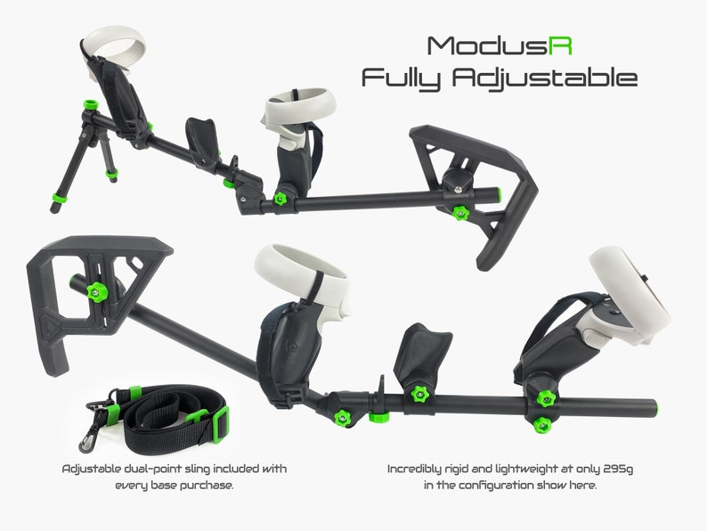 3Daptive ModusR VR Gunstock Meta Quest 3/2/Pro, Reverb G2 image 5