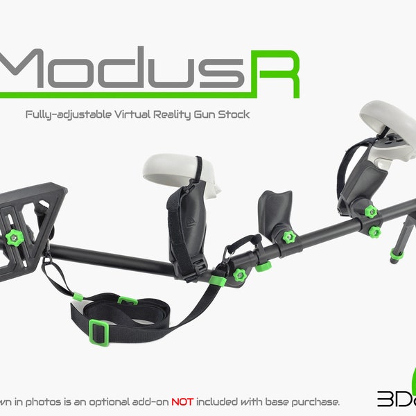 3Daptive ModusR VR Gunstock - Meta Quest 3/2/Pro, Reverb G2