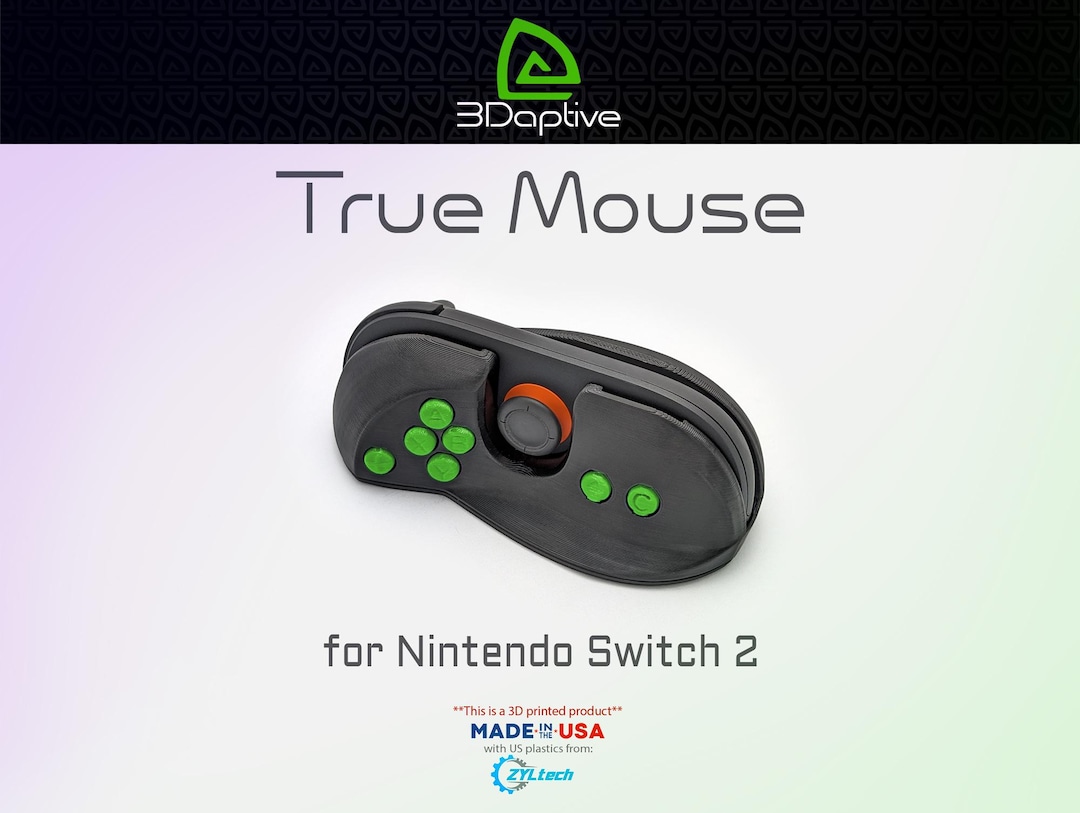 3daptive True Mouse - Joycon Grip for Nintendo Switch 2 - Etsy