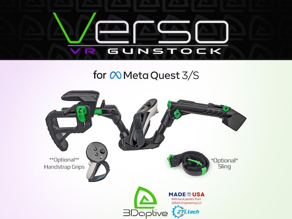 3daptive Verso VR Gunstock for Meta Quest 3, 3S, 2, Pro - Etsy