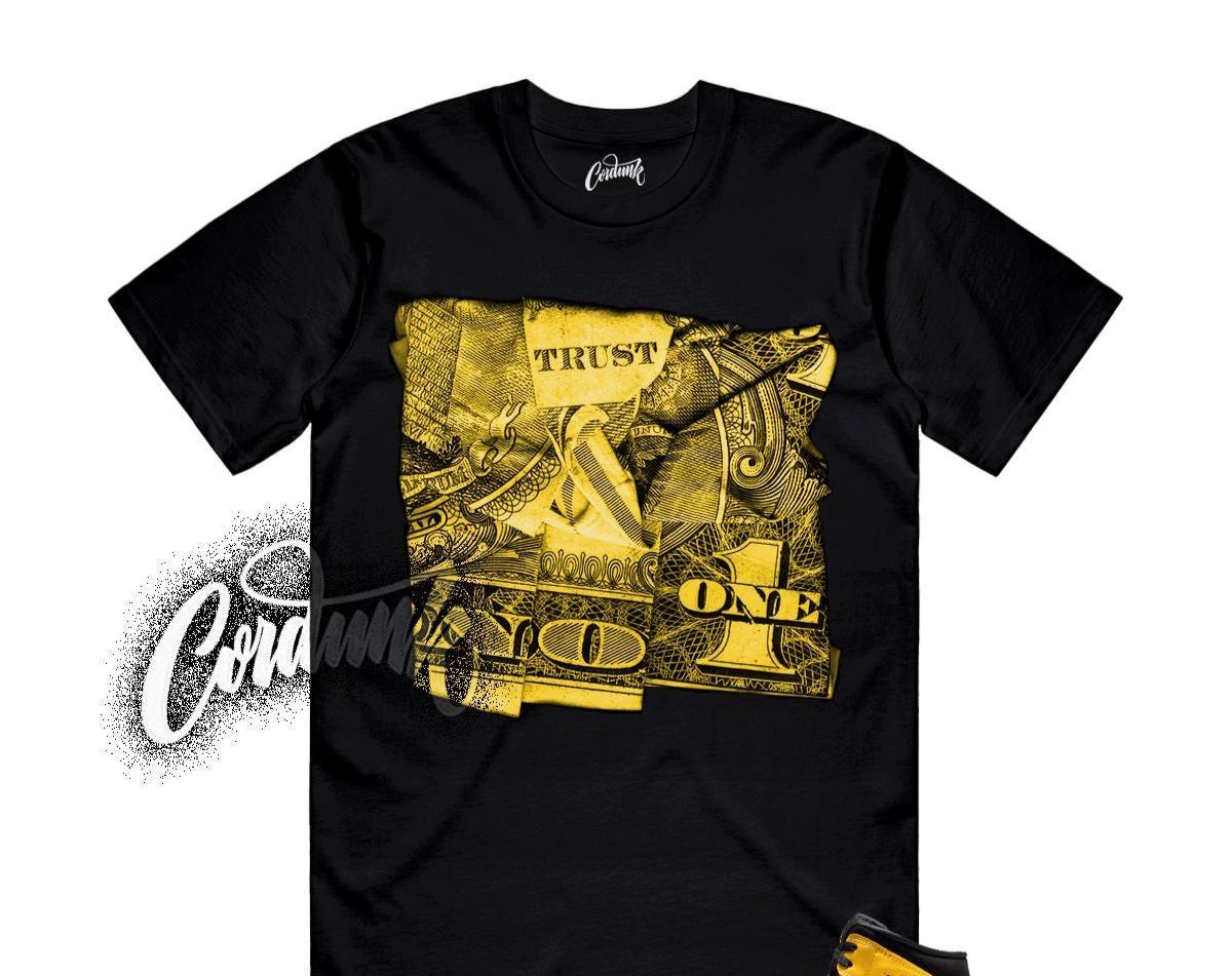 1 New Love Black Varsity Maize Yellow White 2025 T Shirt Match