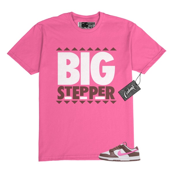 Dunk Smokey Mauve Playful Pink White Brown Low T Shirt to Match BSTEP