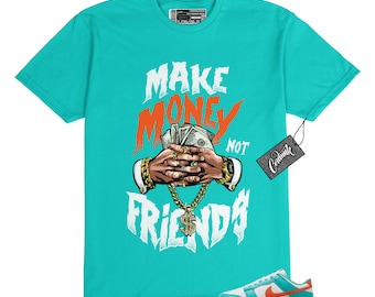 Dunk Miami Dolphins Cosmic Clay Dusty Cactus White Orange Aqua Low T Shirt to Match M2