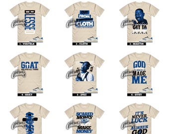 1 Low Fragment OG SP Scott Sail Military Blue Travis Sneaker Cactus T Shirt - 90+ Designs To Choose From!