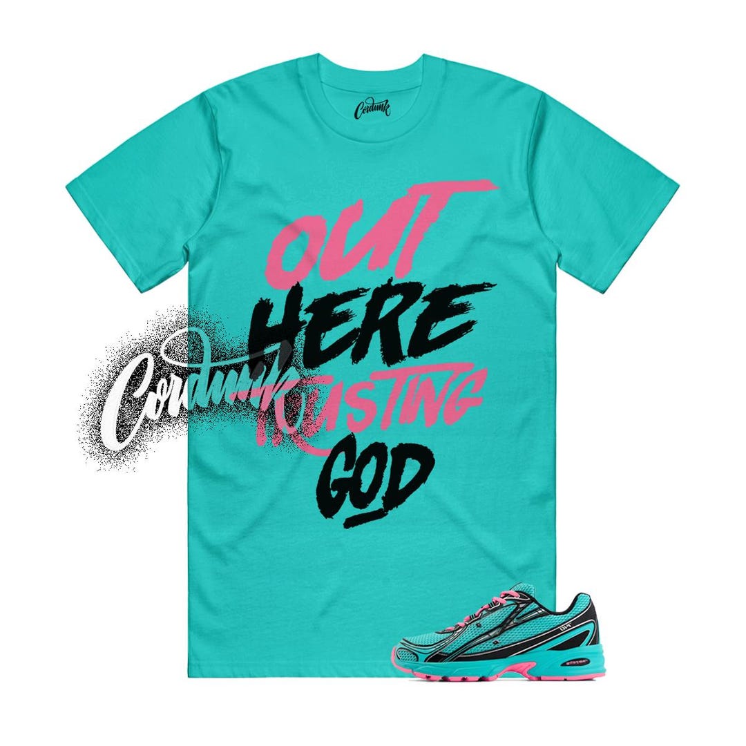 740 V2 Cyber Jade Black Pink South Beach T Shirt Match Match TG - Etsy