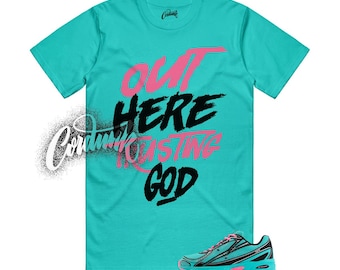 Camiseta South Beach 740 V2 Cyber Jade negra y rosa Match Match TG