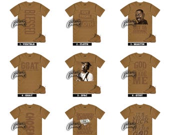 9 Boot Wheat Baroque Brown Gum Dark Brown Flax Sneaker T Shirt to Match - 90 Designs To Choose From!