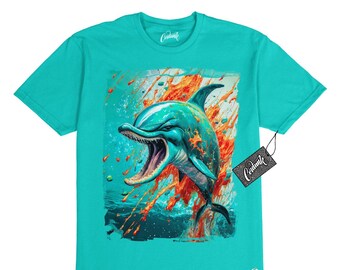Dunk Miami Dolphins Cosmic Clay Dusty Cactus White Orange Aqua  T Shirt to Match MD2