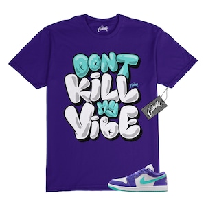 1 Psychic Purple Charlette Hornets Hyper Jade White Cone Low SE T Shirt Match MIS Etsy