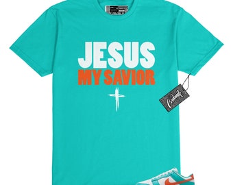 Dunk Miami Dolphins Cosmic Clay Dusty Cactus White Orange Aqua Low T Shirt to Match JMS