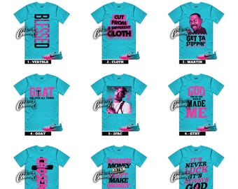 LeBron TR 1 Miami South Beach Dusty Cactus Pink Blast Black Sneaker T Shirt to Match - 90+ Designs To Choose From!