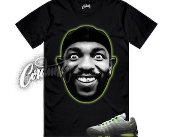 Air Max 95 Big Bubble Neon Black Yellow Cool Grey 2025 T Shirt Match KL1