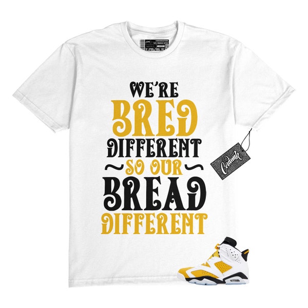 Yellow Ochre 6 Black White T Shirt to Match BREAD