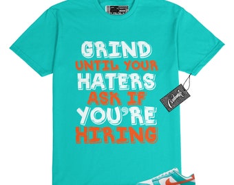 Dunk Miami Dolphins Cosmic Clay Dusty Cactus White Orange Aqua Low T Shirt to Match GTILL