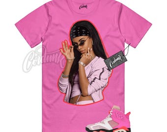 6 Awake NY Playful Pink Infrared 23 T Shirt LIYAH