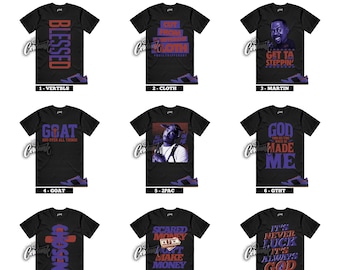 Dunk Persian Violet Violet Cinnamon Off Noir Gum Purple SB Low Sneaker T Shirt to Match - 90+ Designs To Choose From!