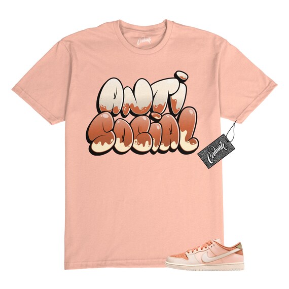 Dunk SB Trocadero Gardens AMBER Brown Guava Ice Crimson Tint Hemp Neutral Olive Pale Ivory T Shirt to Match ANSO Etsy