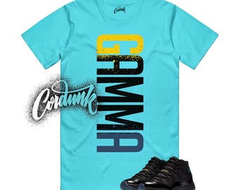 VERTGAM 11 Gamma Blue Varsity Maize Black 2025 T Shirt Match