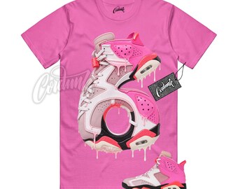 6 Awake NY Playful Pink Infrared 23 T Shirt SIX