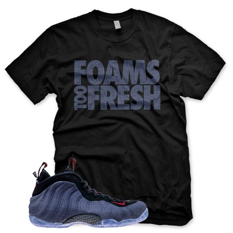 foamposite denim shirt