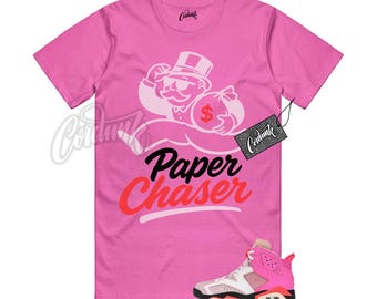6 Awake NY Playful Pink Infrared 23 T Shirt PAPER