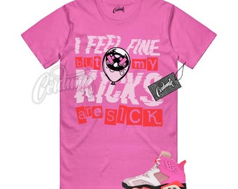 6 Awake NY Playful Pink Infrared 23 T Shirt SICK