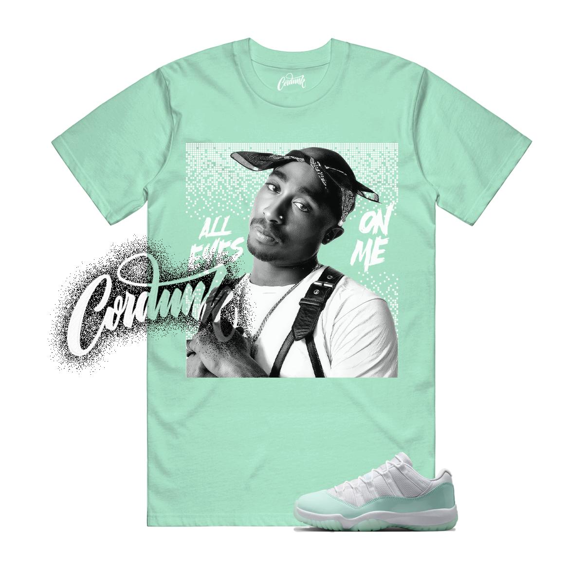 mint green jordan shirt